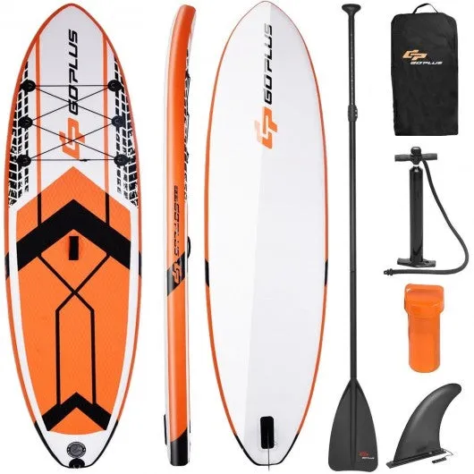 10.5' SUP Inflatable Stand up Paddle Board w/ Adjustable Backpack