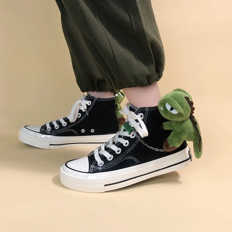 21 DINOSAUR Canvas Shoes