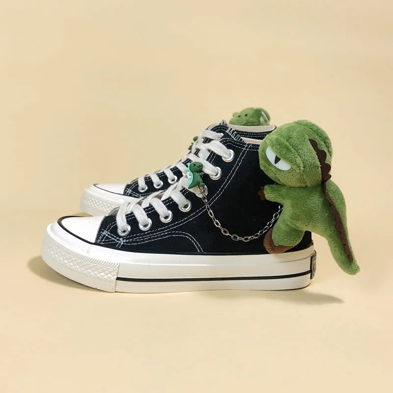 21 DINOSAUR Canvas Shoes