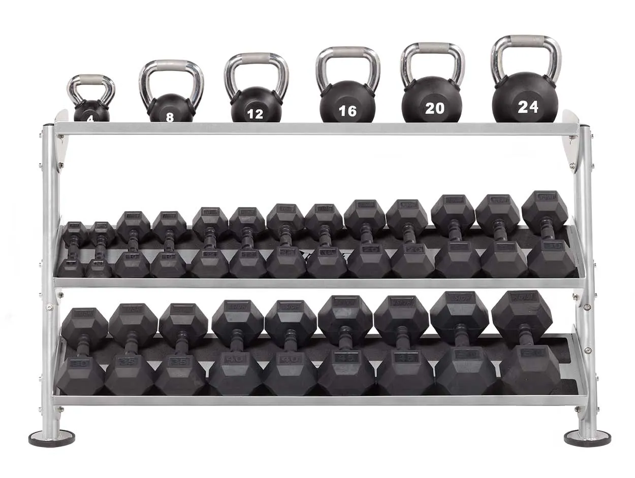 60" Dumbbell Rack With OPT (3rd-Tier)