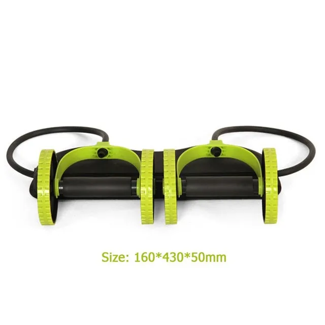 ABS Wheel Roller Muscle Trainer Fitness Equipment