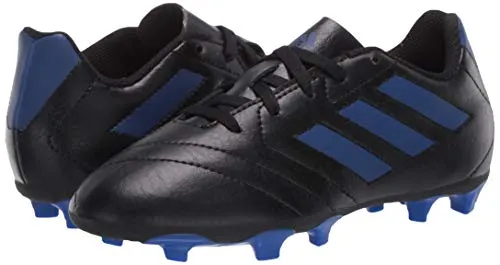 adidas Boys' Goletto VII FG J Football Shoe, core Black/Team Royal Blue/Team Royal Blue, 10.5K M US Little Kid