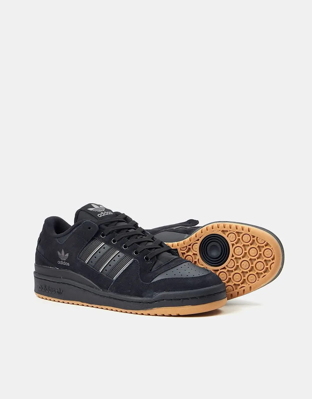 adidas Forum 84 Low ADV Skate Shoes - Core Black/Carbon/Grey