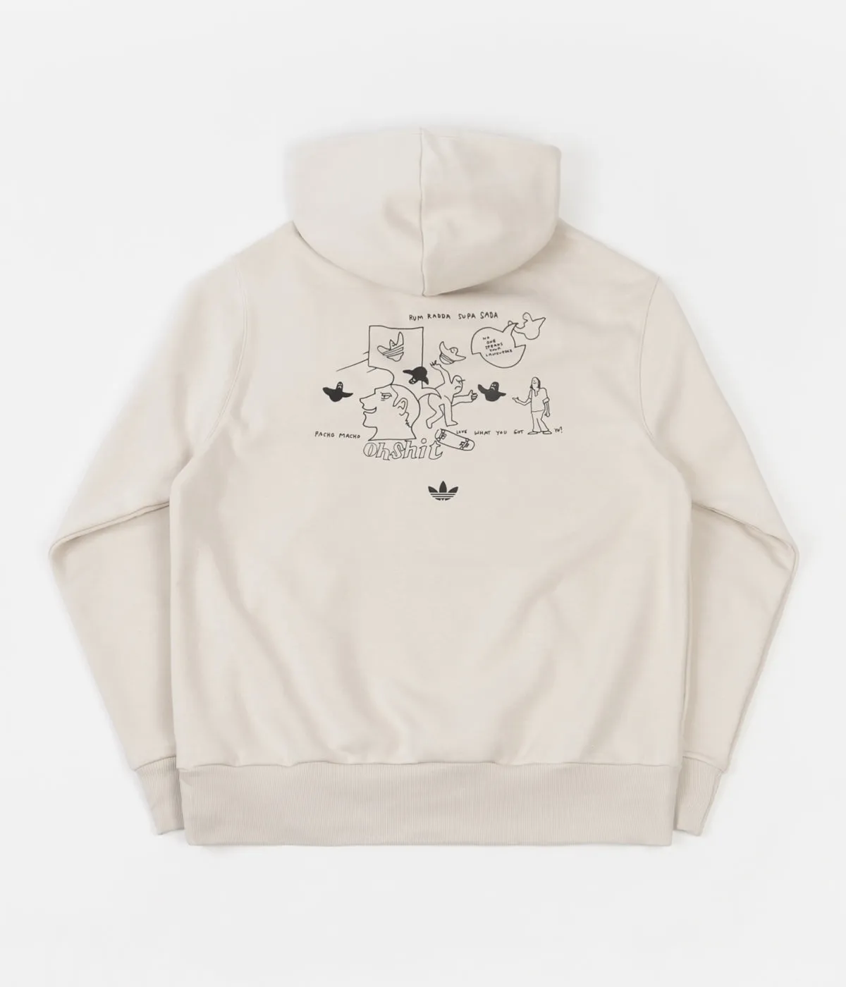 Adidas Graphic Hoodie - Halo Ivory