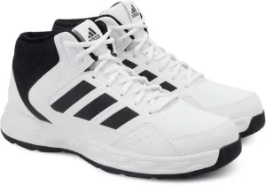 Adidas JAMSLAM Basketball Shoes  (White)