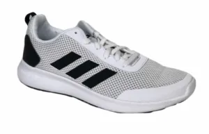 Adidas Men's Argecy Running Athletic Shoes White Black Size 9