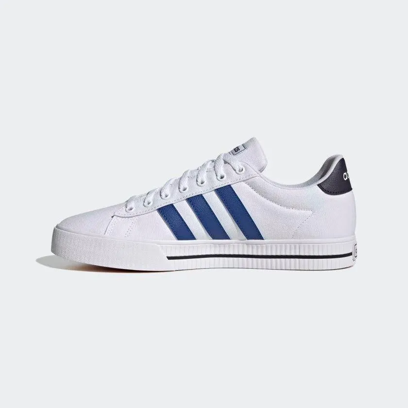 Adidas Men's Daily 3.0 Shoes - Cloud White / Royal Blue / Legend Ink