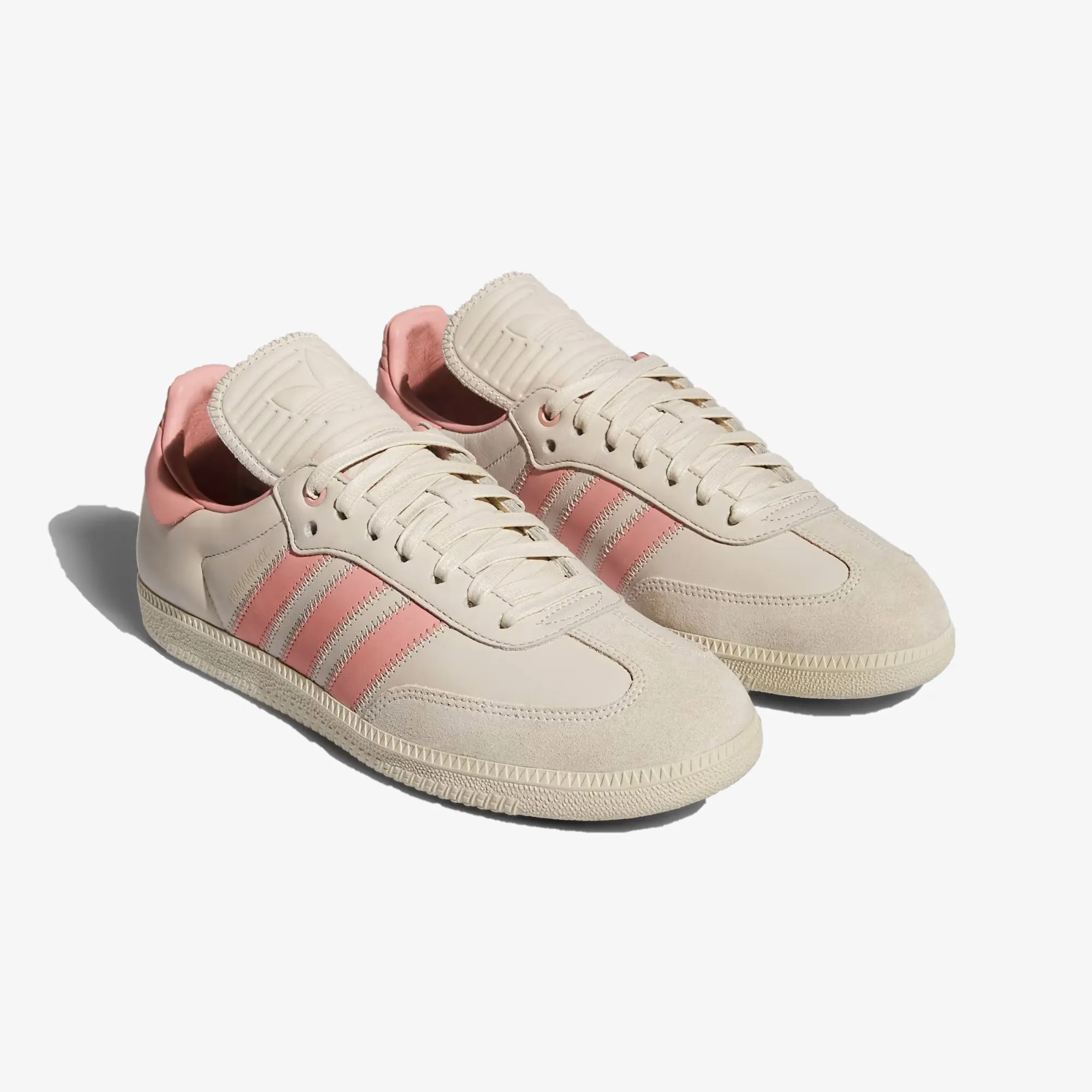 Adidas Originals | HUMANRACE SAMBA  { ALUMINIUM/WONDER MAUVE