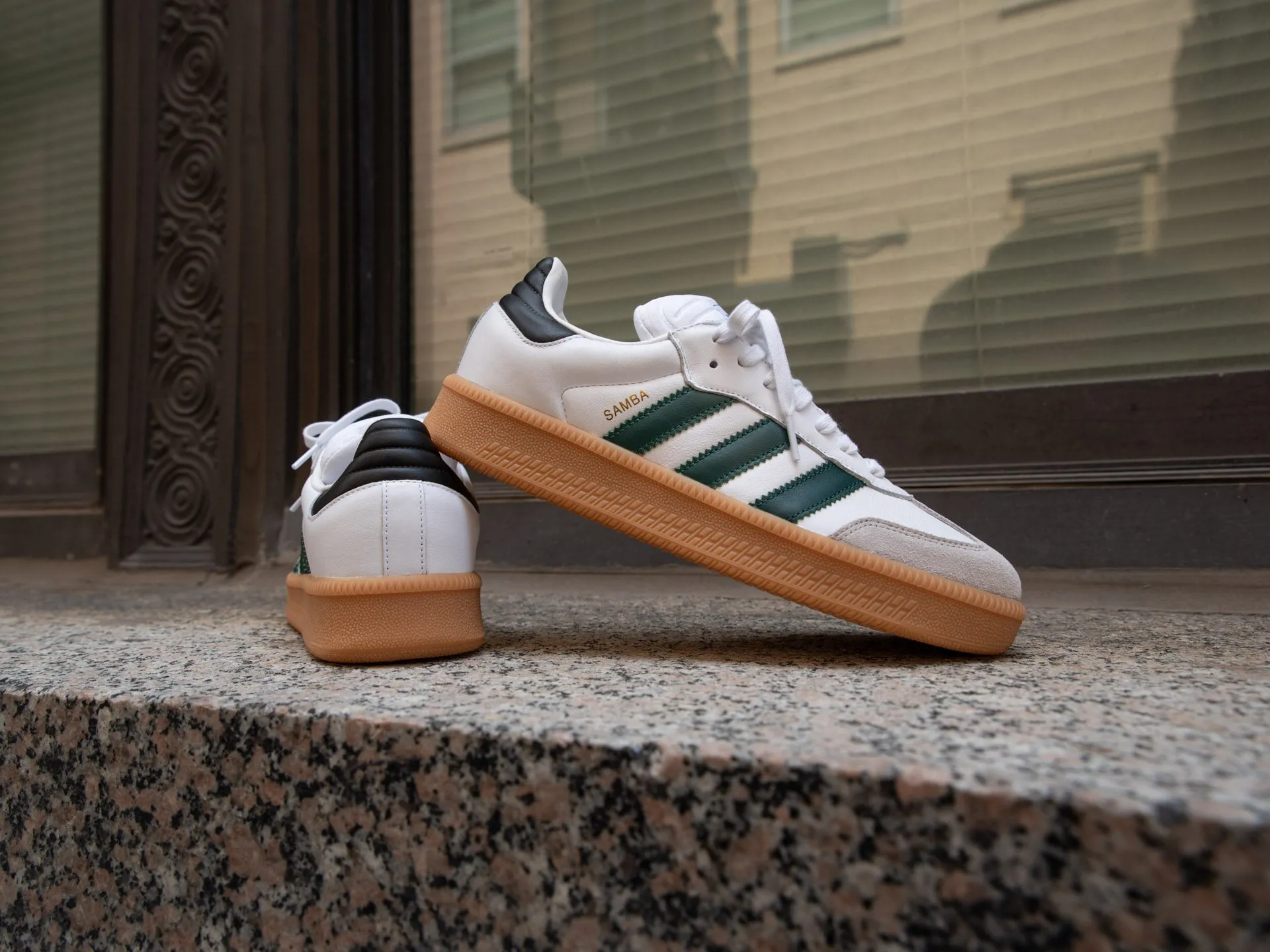 Adidas Samba XLG 'White/Collegiate Green'