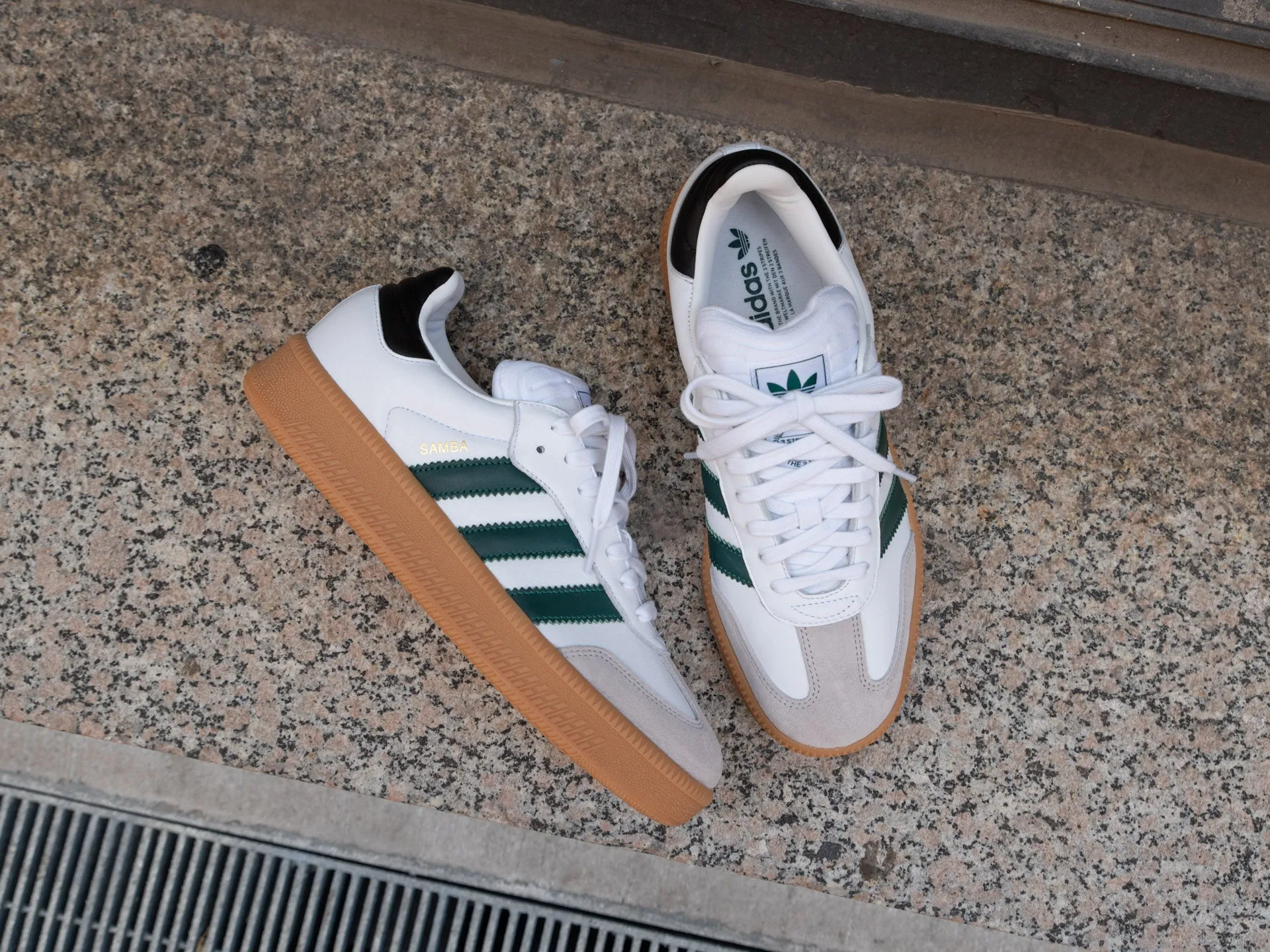 Adidas Samba XLG 'White/Collegiate Green'