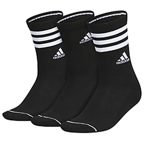 adidas Women's Cushioned 3-Stripe 3.0 3-Pack Crew Socks