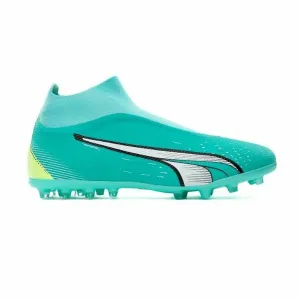 Adult's Football Boots Puma Ultra Match  Ll Mg Electric blue Aquamarine Unisex