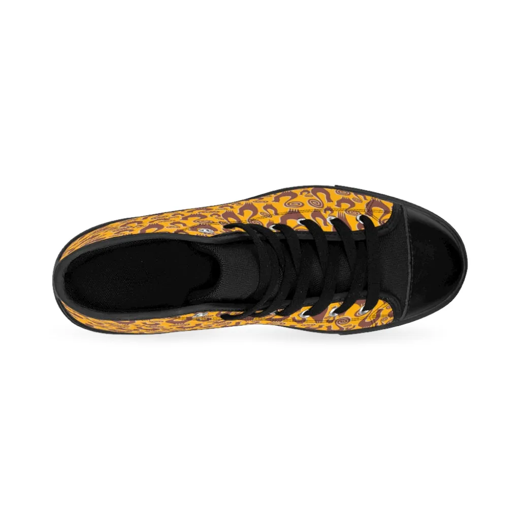 Amber Snooty Cats Women's High-top Sneakers