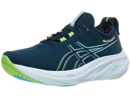 Asics | Gel-Nimbus 26 | Men's | French Blue/Electric Lime