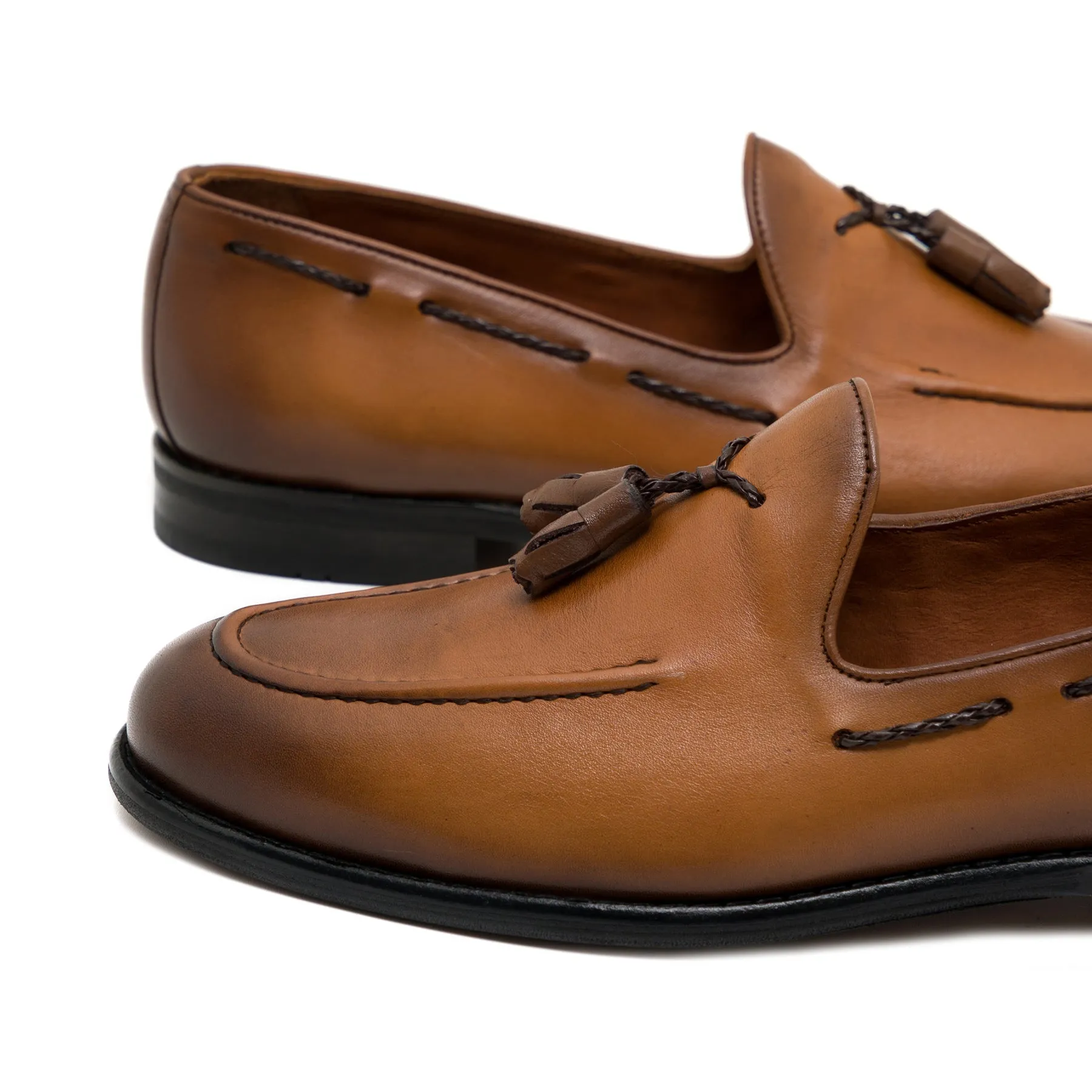 Bamba Tan Loafer