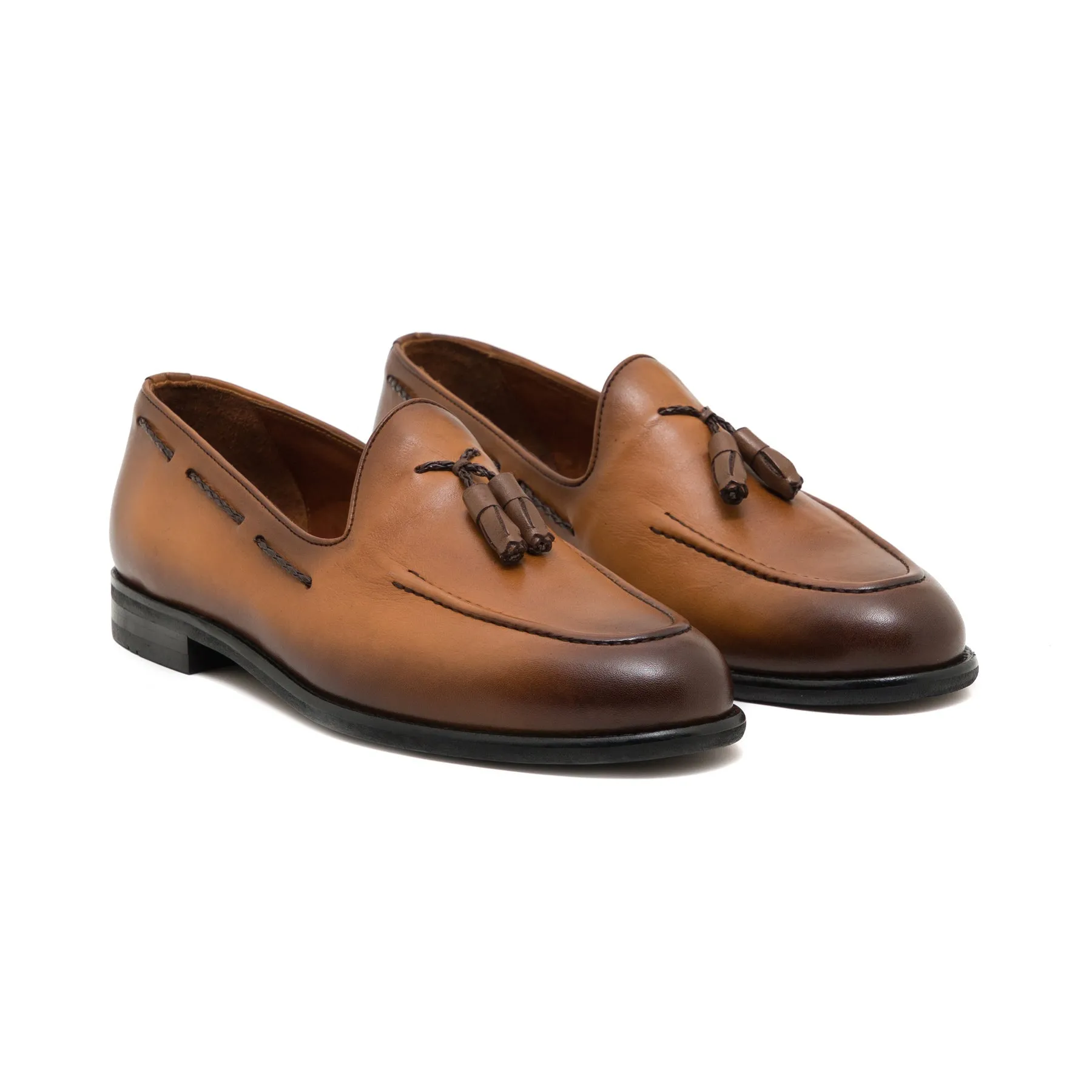 Bamba Tan Loafer