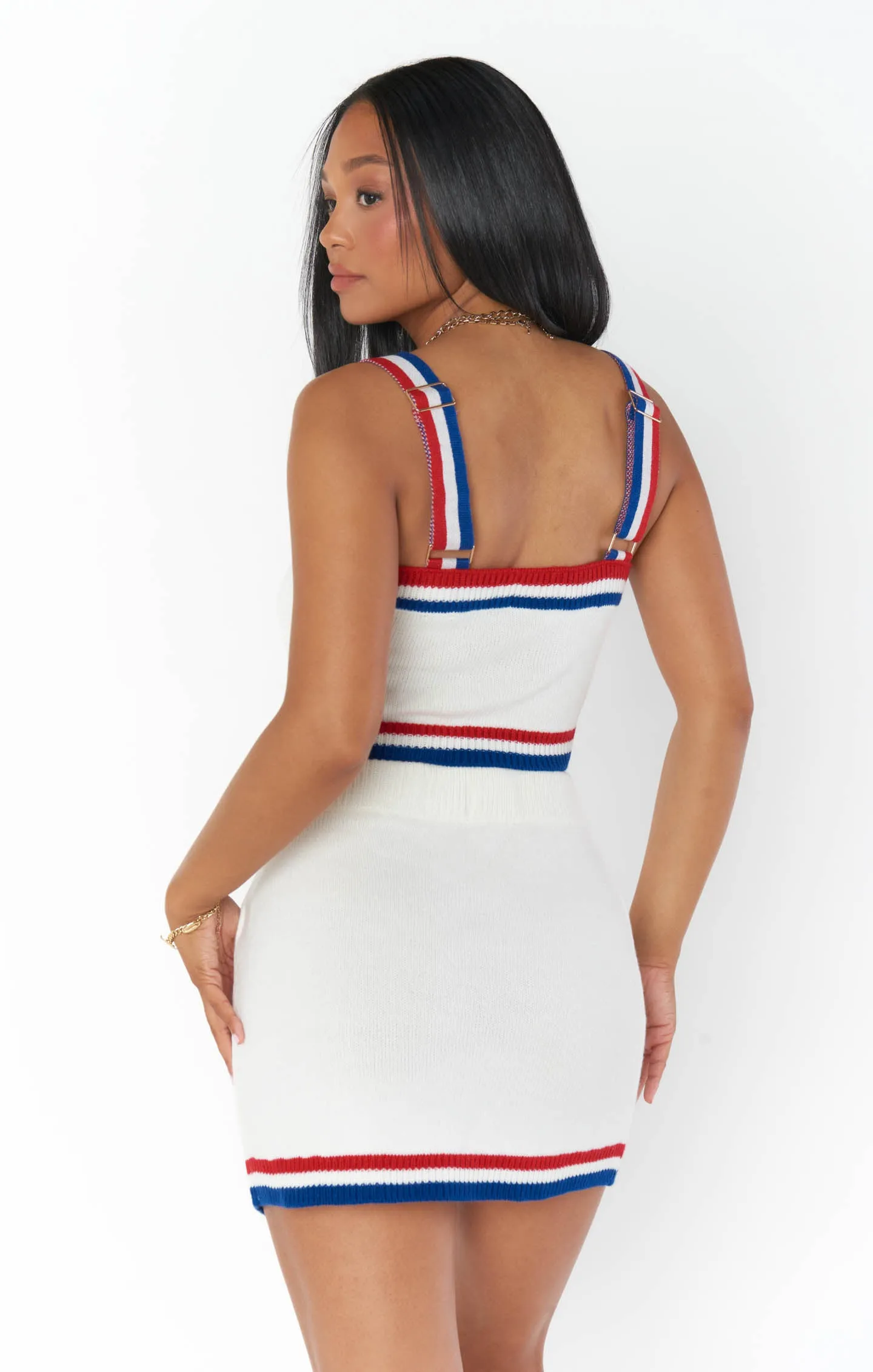 Below Deck Tank ~ USA Stripe Knit