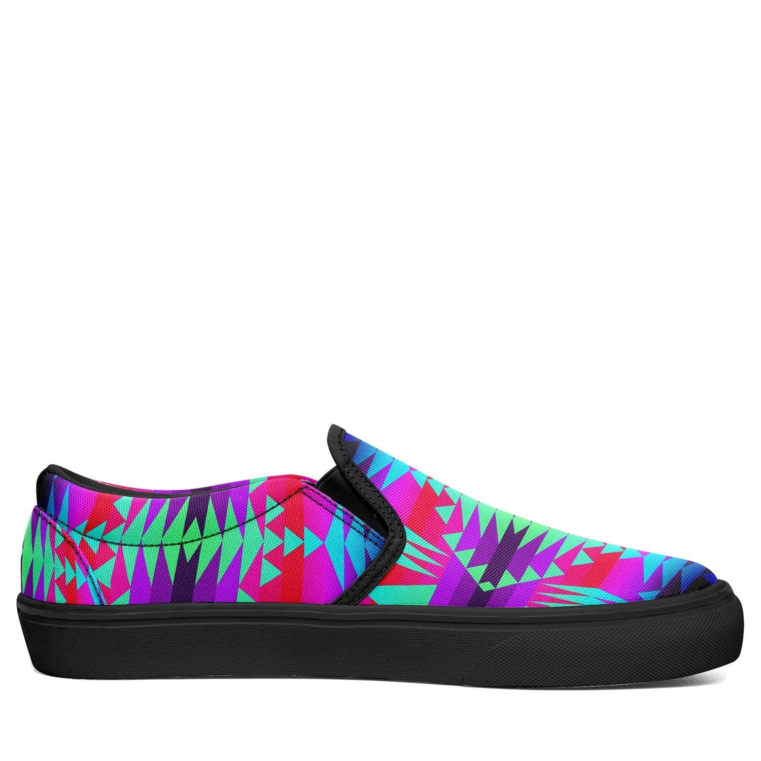 Between the Rocky Mountains Otoyimm Kid's Canvas Slip On Shoes