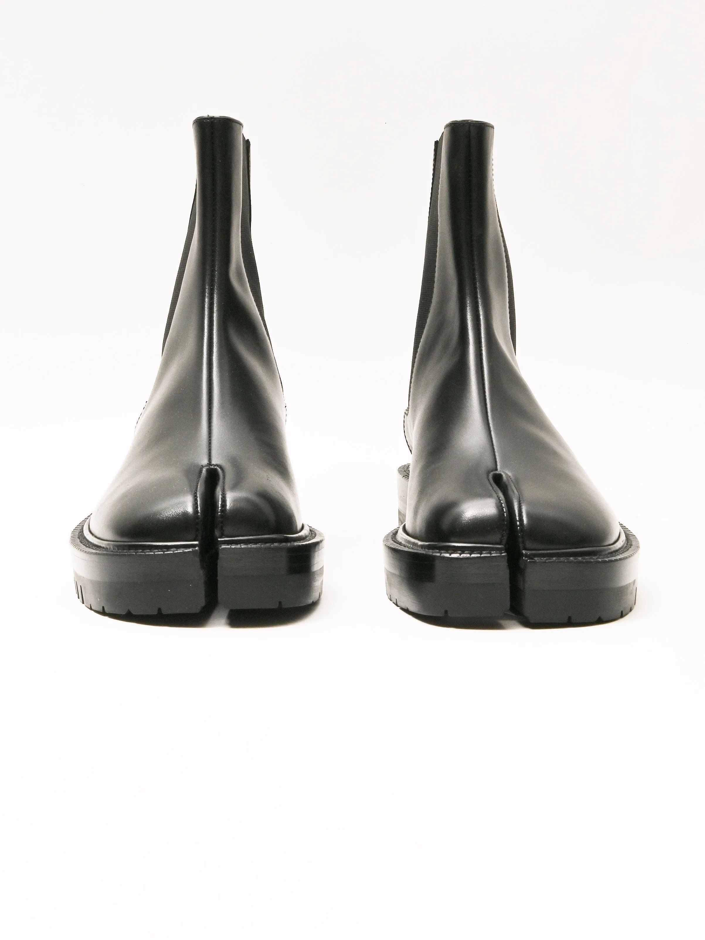 Black Tabi Chelsea Boot