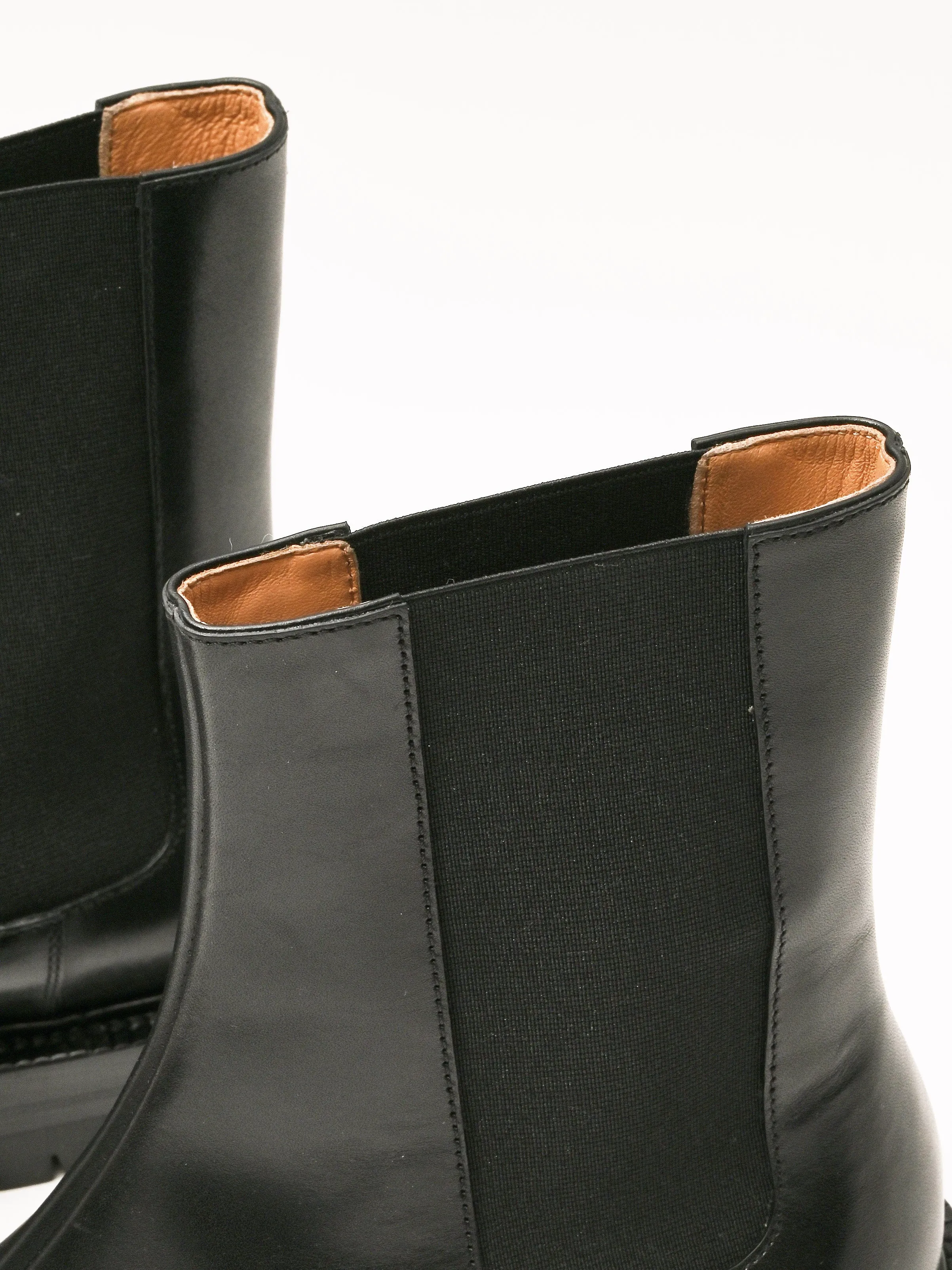 Black Tabi Chelsea Boot