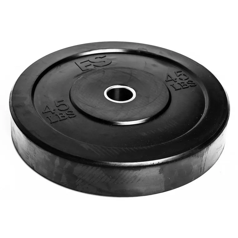 Black Training Bumper Plate