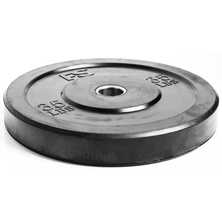 Black Training Bumper Plate