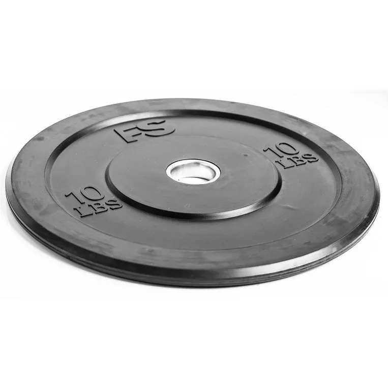 Black Training Bumper Plate