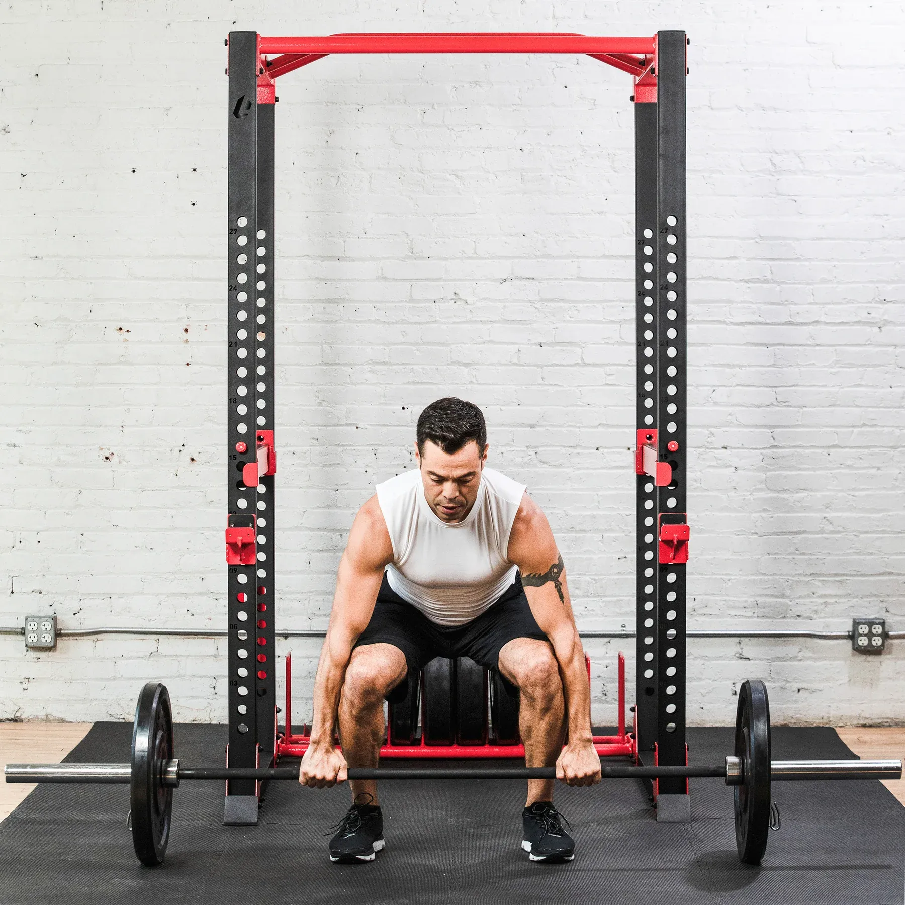 Black Training Bumper Plate