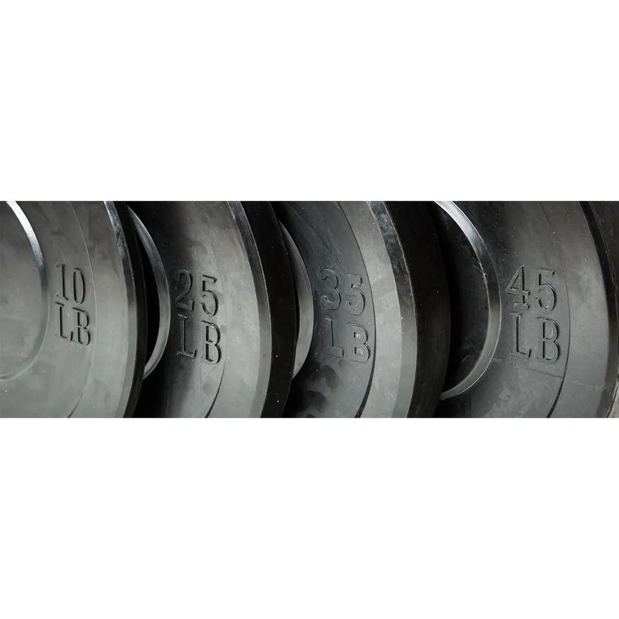 Black Training Bumper Plate