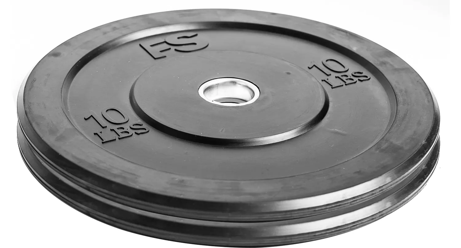 Black Training Bumper Plate