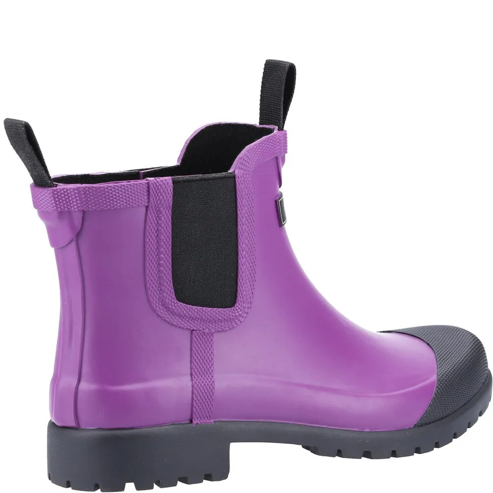 Blenheim Waterproof Ankle Boots Purple