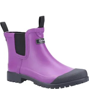 Blenheim Waterproof Ankle Boots Purple