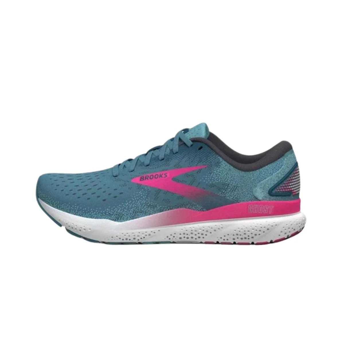 Brooks Ghost 16 Blue Pink AW24 Women's Shoes