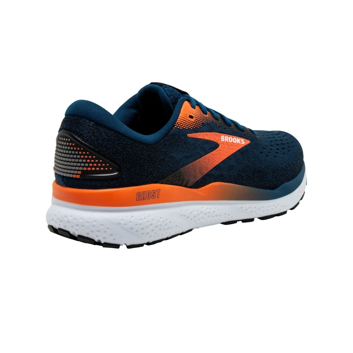 Brooks Ghost 16 Navy Blue Orange AW24 Shoes