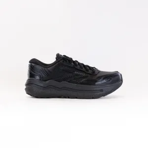 Brooks Ghost Max Leather (Women's) - Black/Black