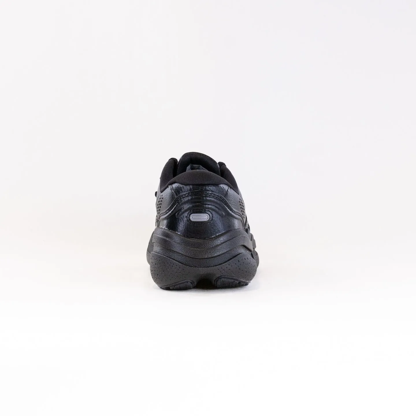 Brooks Ghost Max Leather (Women's) - Black/Black