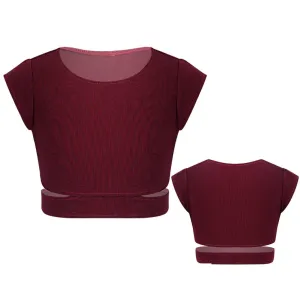 Cap Sleeve Crop Top