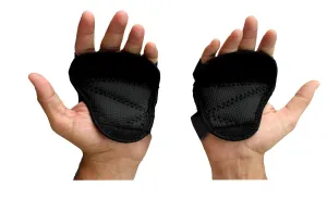 CF Sports CF-GG-02 Weight Lifting Gym Grips Pads Hand Training Bar Straps Wrap Gloves for Size - Adult and Youth