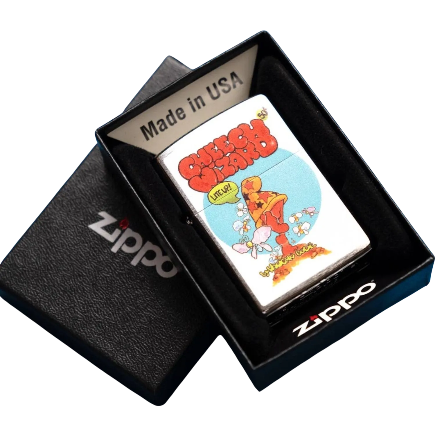 Cheech Wizard Zippo Lighter Art Object by Mark Bode