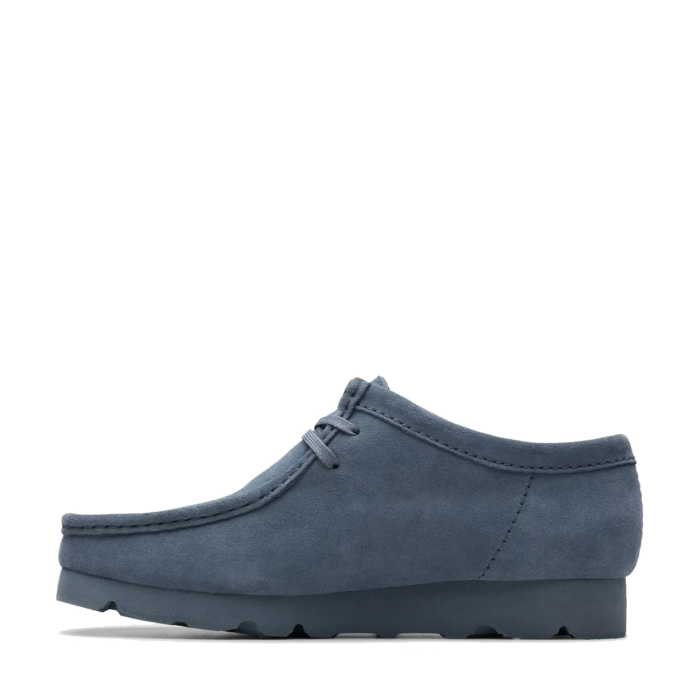 Clarks Originals Wallabee Gore-Tex Shoe Blue / Grey Suede