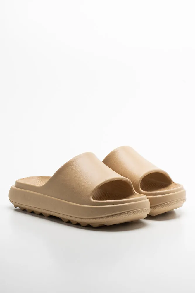 Cleated Eva Sandal Natural