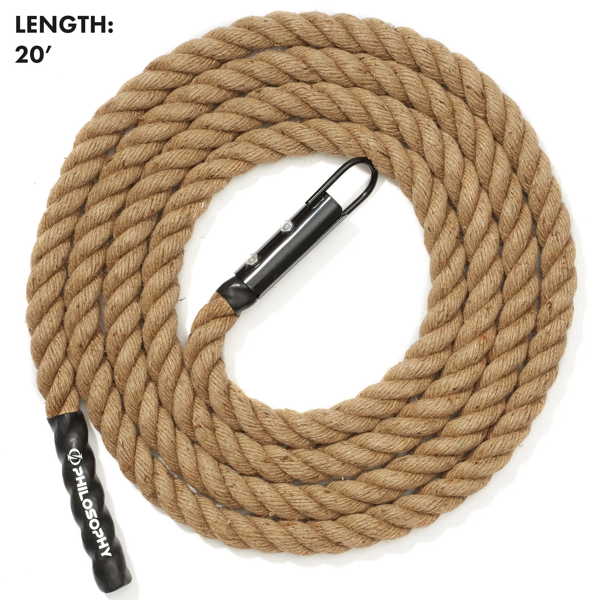 Climbing Rope for Fitness & Strength Training, 1.5-inch Diameter