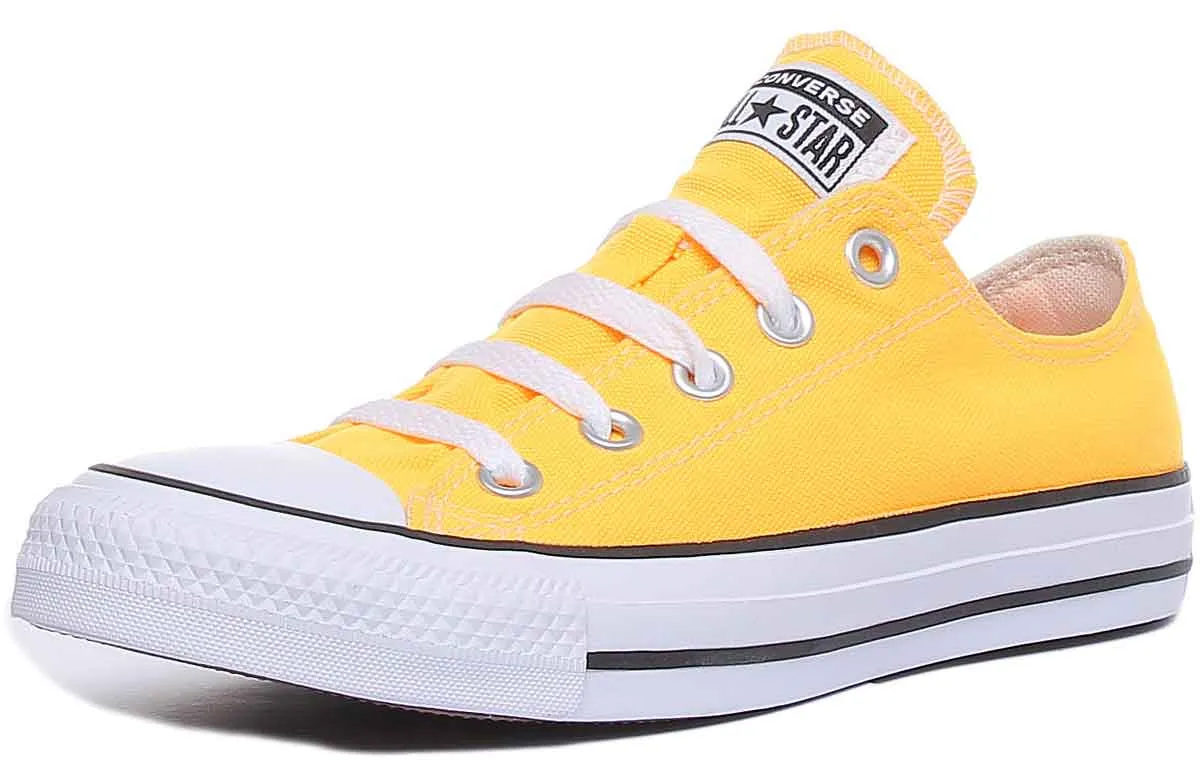 Converse 167235C CT All Star Low Trainer In Orange