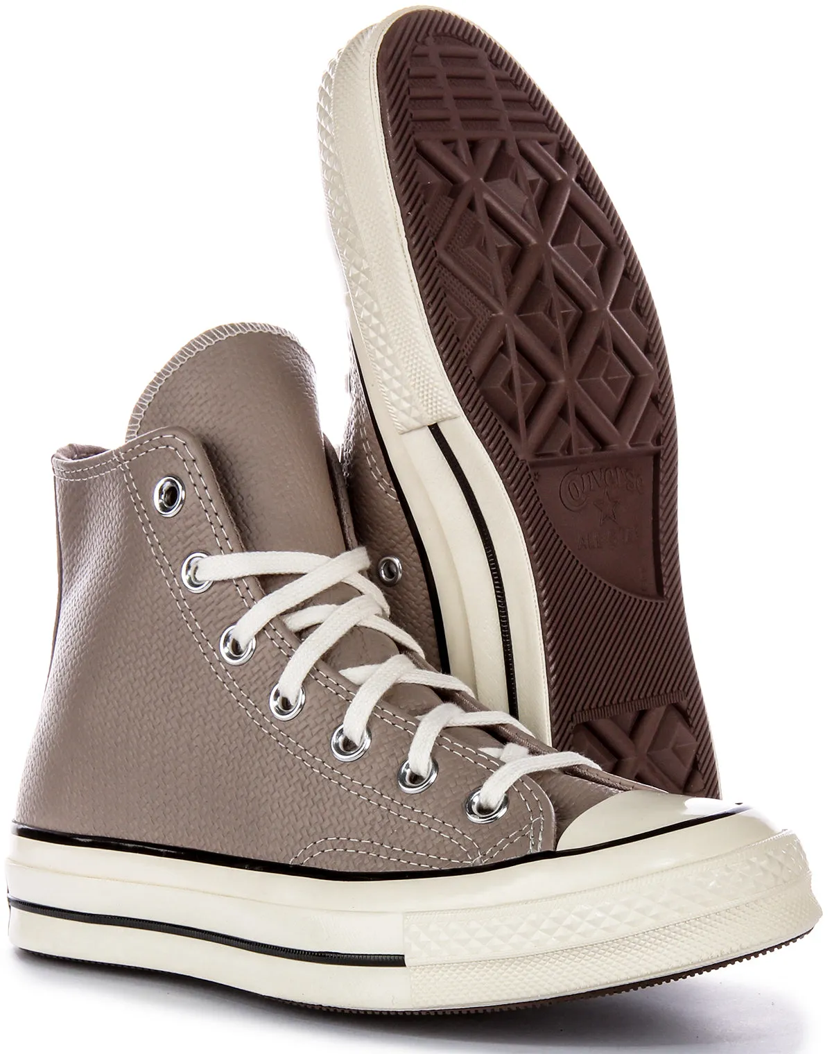 Converse Chuck 70s Hi A04579C In Grey Leather