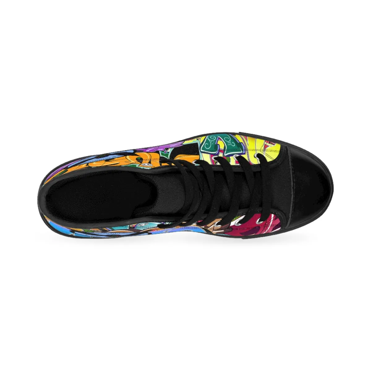 Crowgodshi Men's Graffiti High-Tops