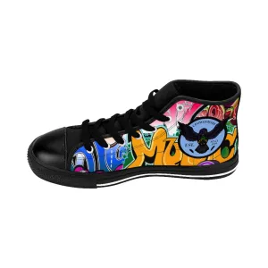 Crowgodshi Men's Graffiti High-Tops