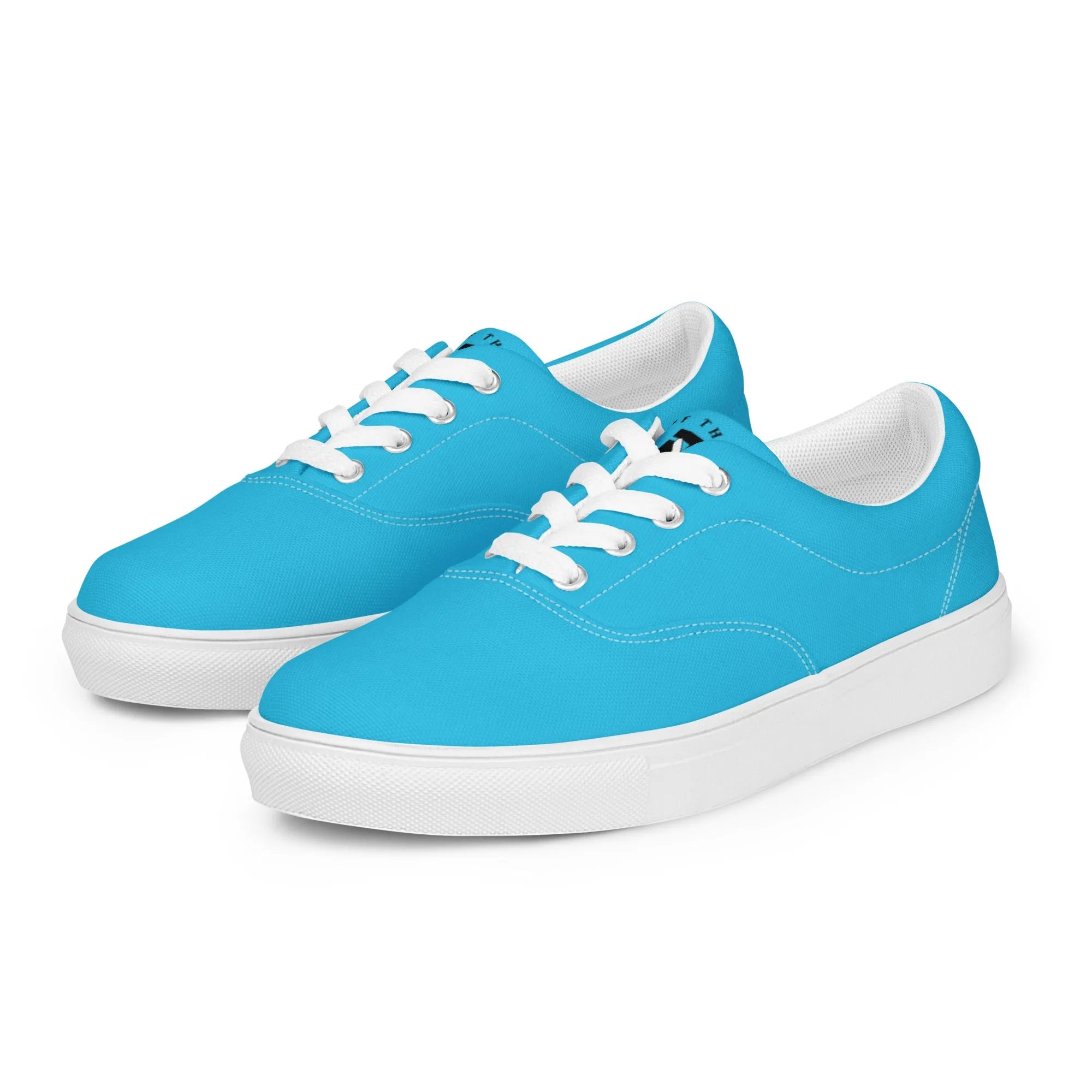 Descendants of the Island Blue Sky Men’s lace-up canvas shoes