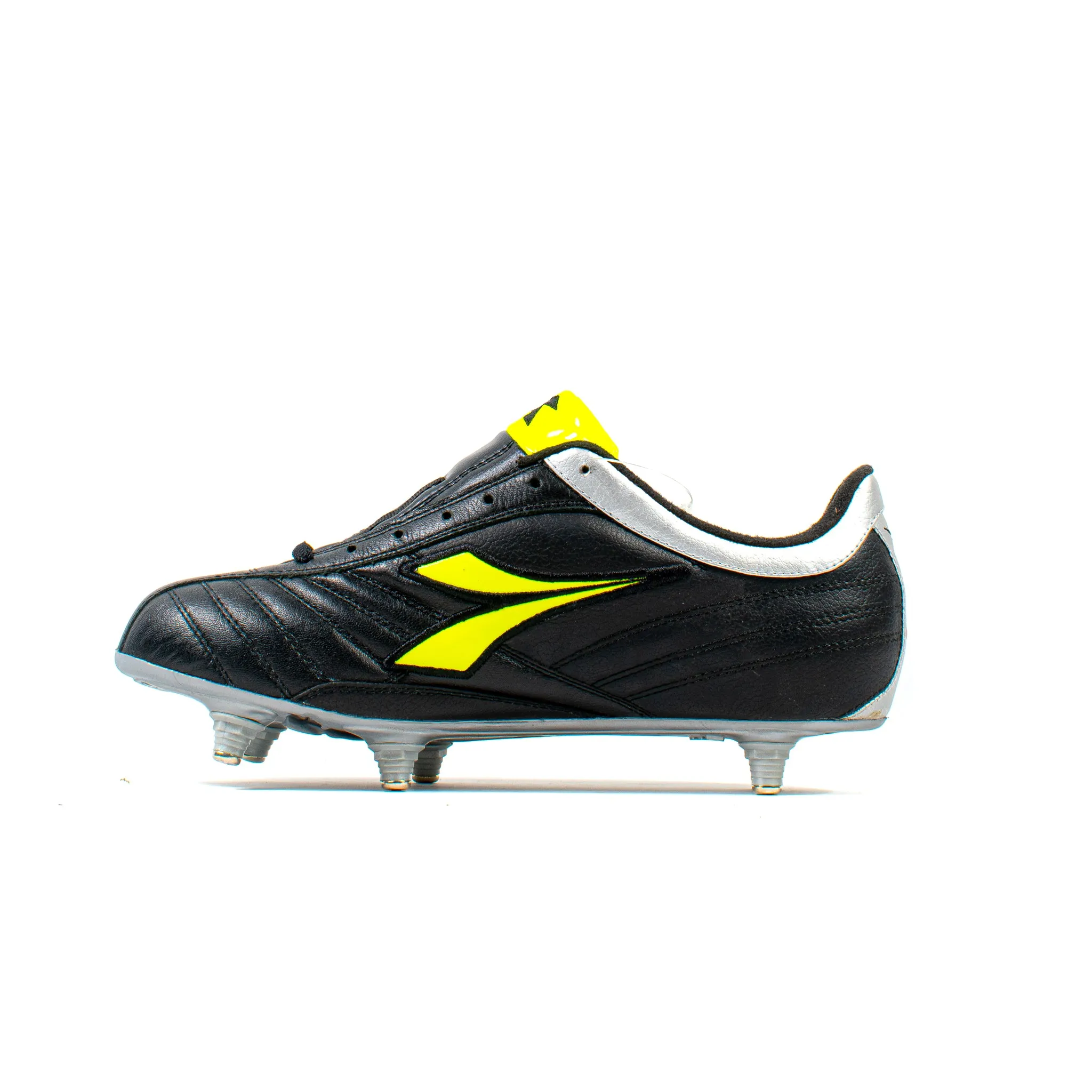 Diadora Roberto Baggio Classic Black Volt SG