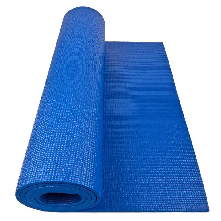 Double Thick Yoga Mat (Blue)