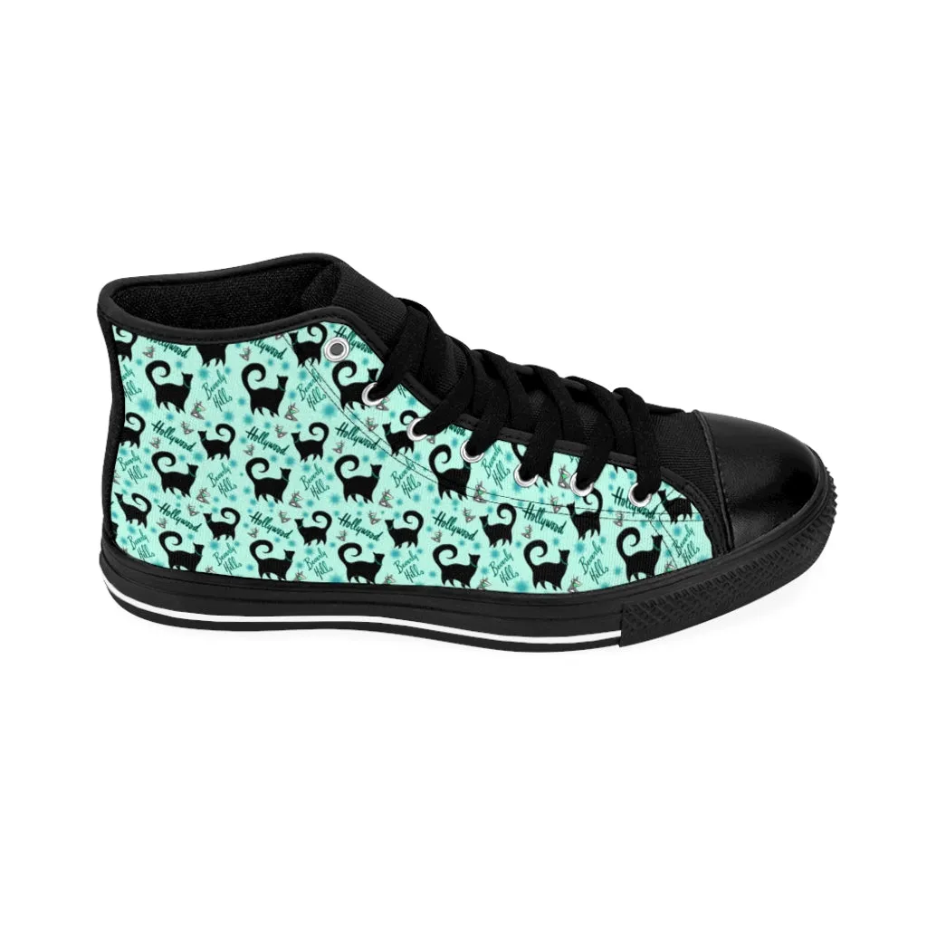 Fabulous Cats Women's High-top Sneakers